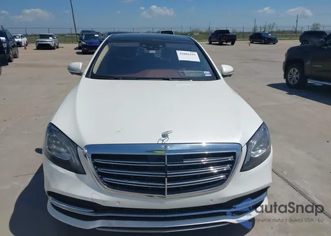 2018 Mercedes-Benz S 560 from USA, damaged, VIN WDDUG8DB1JA369202